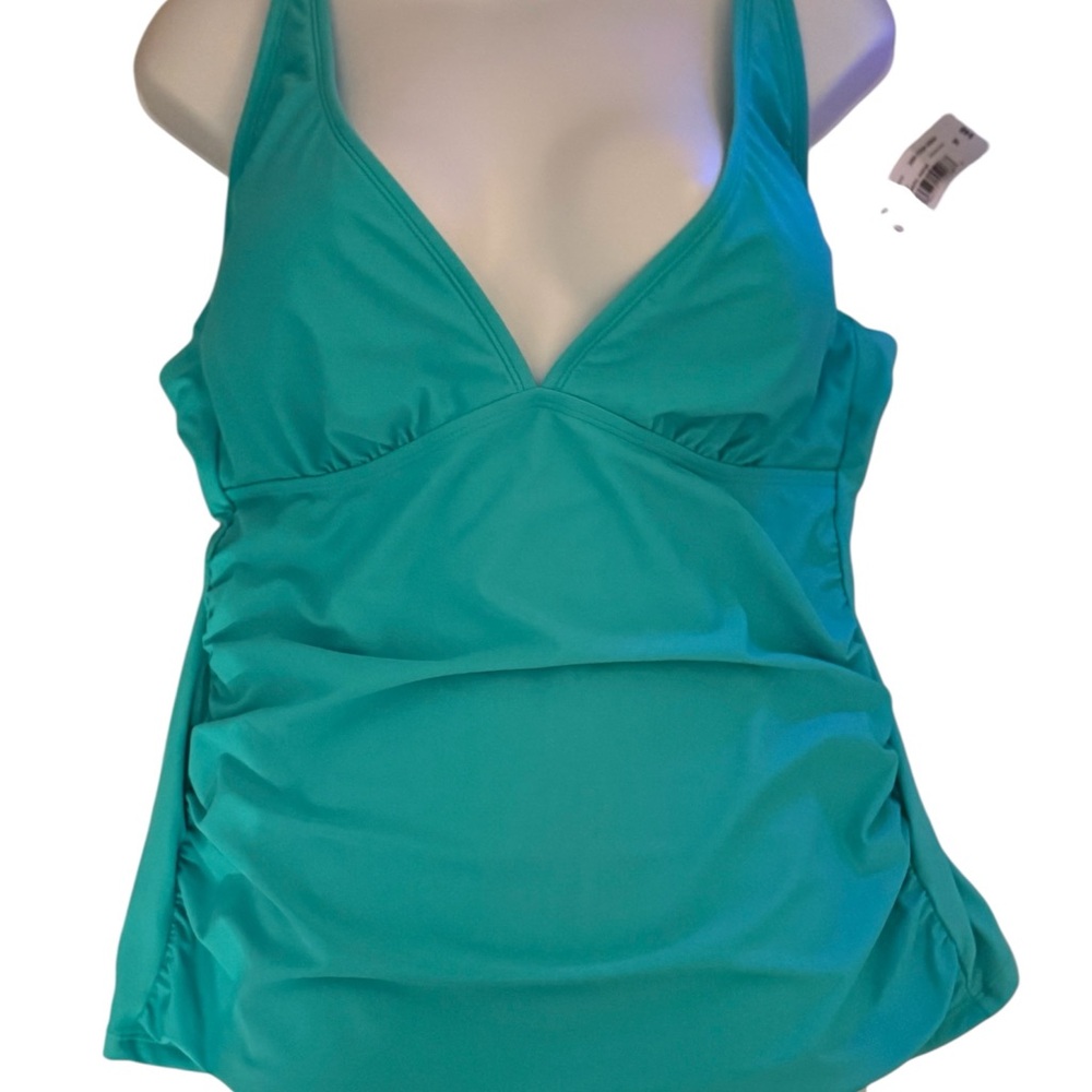Teal Tankini Top